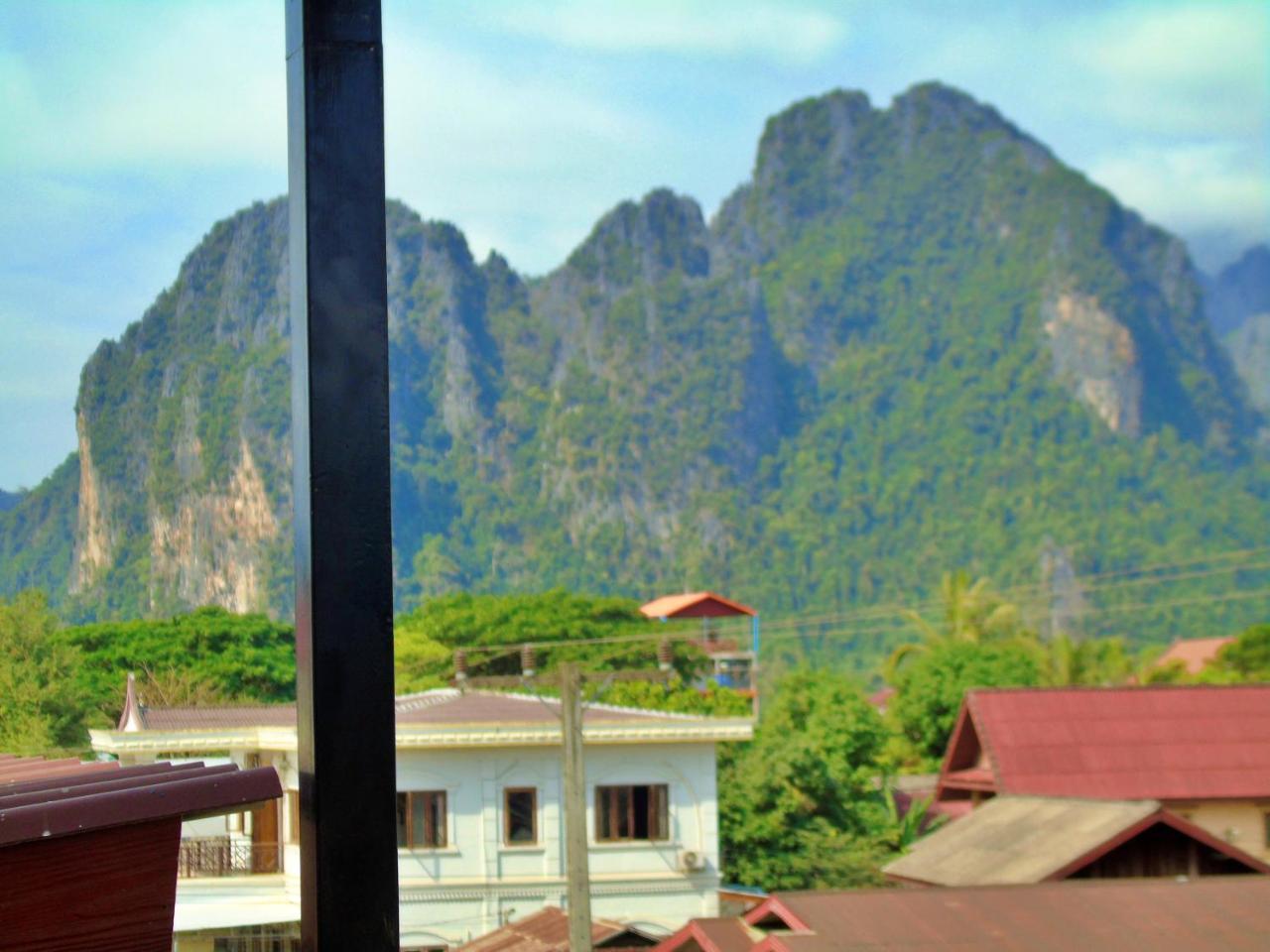 Vang Vieng Galaxy Hotel Exterior foto